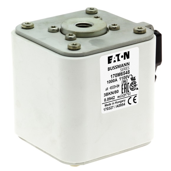 170M6548 Быстрый предохранитель 1000A 1100V 3BKN/80 AR