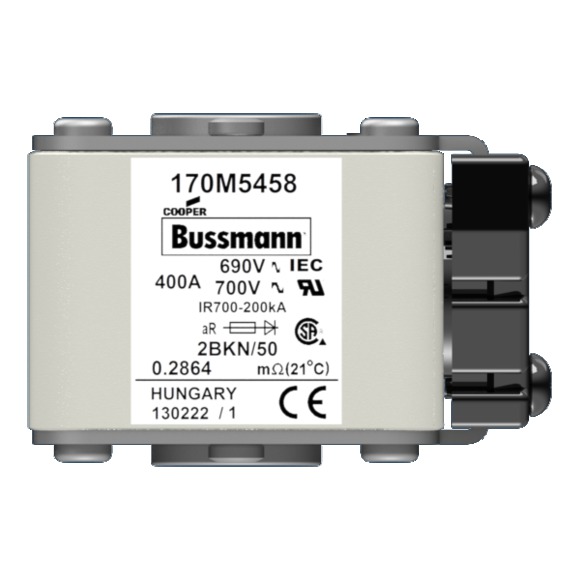 170M5458 Быстрый предохранитель 400A 690V 2BKN/50 AR UC
