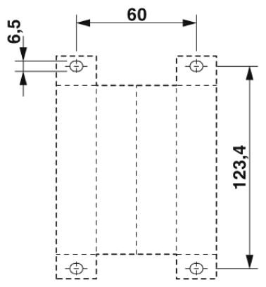Phoenix contact 3260059 PTPOWER 50-3L/FE-F Клемма для высокого тока