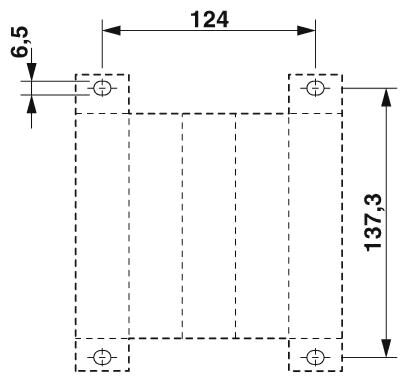 Phoenix contact 1054738 PTPOWER 185 3L/N/FE-F Клемма для высокого тока