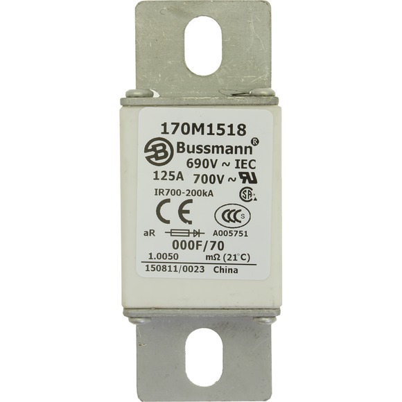 170M1471 Быстрый предохранитель 250A 690V 000FU/70 AR UR