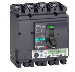 Schneider Electric 4П АВТОМ.ВЫКЛ. MIC5.2E 250A NSX250HB1 (75кА при 690B) (арт.LV433553)