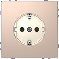 Schneider Electric MTN2400-6051 MERTEN D-Life РОЗЕТКА 16А, с з/к и шт, винт. зажим., ШАМПАНЬ
