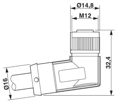 Phoenix contact 1407335 SAC-5P- 5,0-28R/FR SCO RAIL Кабель для датчика / исполнительного элемента