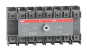 ABB Реверсивный рубильник OT80F4C до 80А 4-полюсный для установки на DIN-рейку или монтажную плату (без ручки)