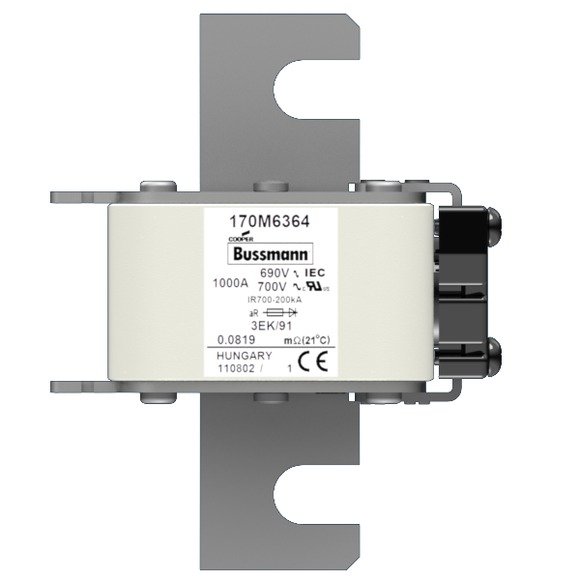 170M6364 Быстрый предохранитель 1000A 690V 3EK/91 AR UC