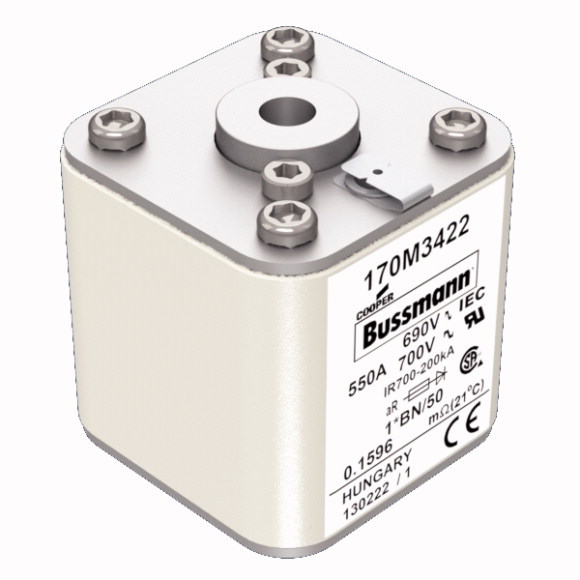 170M3422 Быстрый предохранитель 550A 690V 1*BN/50 AR UC