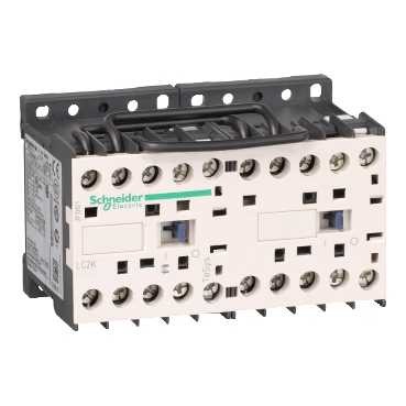 КОНТАКТОР РЕВЕРС. K 3P, 16 А, НО, 24V 50/60 ГЦ, МЕХ. БЛОКИРЗАЖИМ ПОД ВИНТ