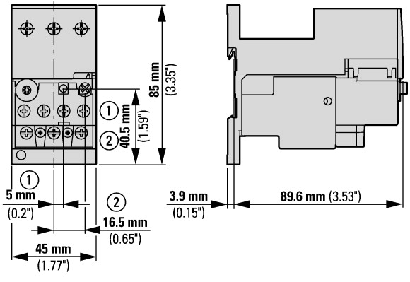 278449 ZB32-4 Реле перегрузки MOELLER / EATON (арт.278449)