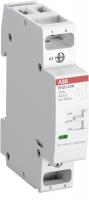 ABB 1SBE122111R0120 Контактор EN20-20N-01 модульный с ручным управлением (20А АС-1, 2НО), катушка 24В AC/DC