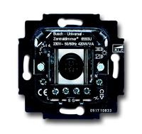 Механизм светорегулятора Busch-Dimmer для ламп накаливания и НВ галогенных ламп с электронным или индуктивным трансформатором, клавишный, 60-420 Вт/ВА,для скрытой установки