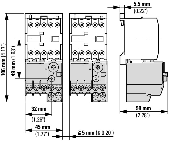 14479 ZE-2,4 Реле перегрузки MOELLER / EATON (арт.014479)