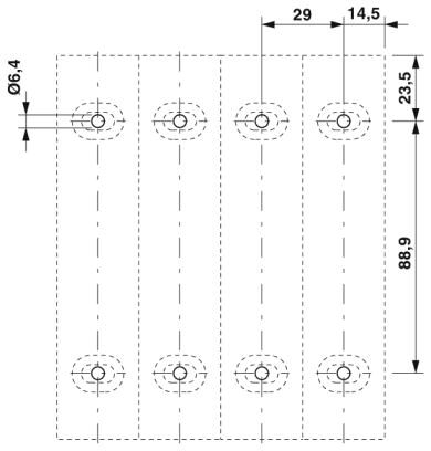 Phoenix contact 3076280 RBO 8-3L/N/FE Болтовые клеммы