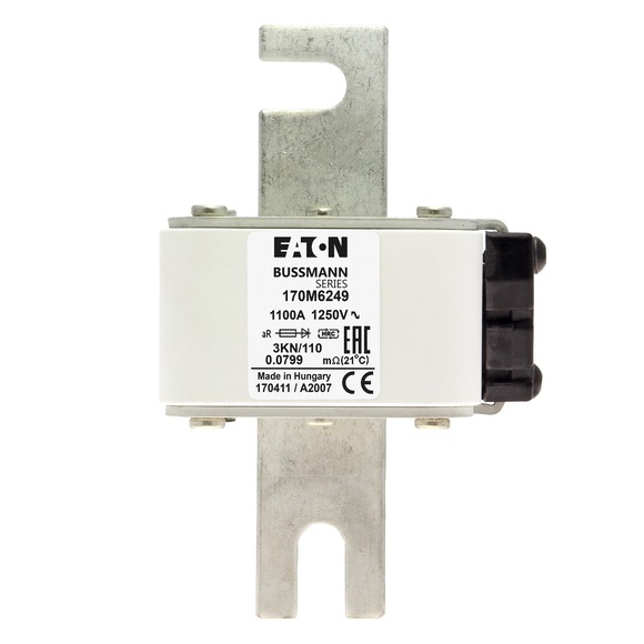 170M6249 Быстрый предохранитель 1100A 1250V 3KN/110 AR
