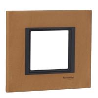 Schneider Electric MGU68.002.7P1 UNICA CLASS РАМКА 1-постовая, СВЕТЛАЯ КОЖА