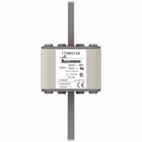 170M5159 Быстрый предохранитель 450A 690V 2/110 AR UC