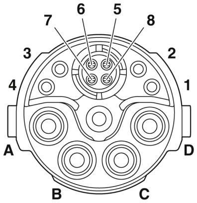 Phoenix contact 1622247 K-8E-M23M8/2,0-H00/M23F8-C5-S Штекерный разъем, пластиковая заливка с обеих сторон