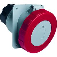 ABB 2CMA167464R1000 Розетка панельная с угловым унифицированным фланцем 463RAU6W, 63A, 3P+N+E, IP67, 6ч