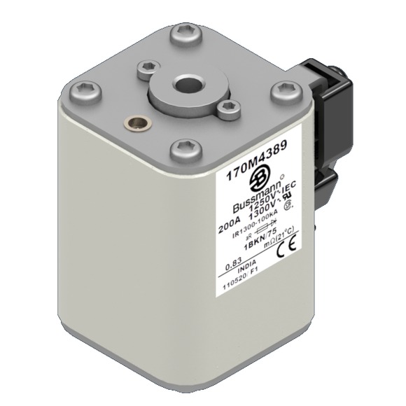170M4389 Быстрый предохранитель 200A 1250V 1BKN/75 AR CU