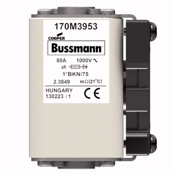 170M3953 Быстрый предохранитель 80A 1000V 1*BKN/75 AR