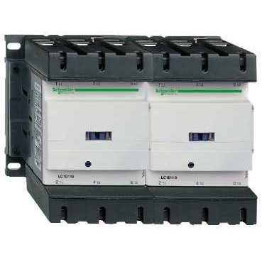 КОНТАКТОР РЕВЕРС. D 3Р, 115 A, НО+НЗ, 110V 50/60 ГЦ, ЗАЖИМ ПОД ВИНТ,