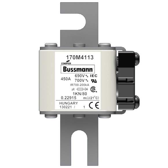 170M4105 Быстрый предохранитель 450A 690V 1KN/80 AR
