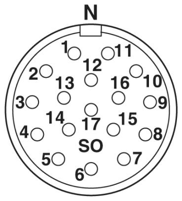 Phoenix contact 1602267 RC-17S1N8AT0EP Кабельный соединитель