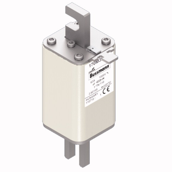 170M3982 Быстрый предохранитель 63A 1000V 1*TN/110 AR UR