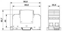 Phoenix contact 2910385 VAL-US-480D/30/2+0-FM Устройство защиты от перенапряжений, тип 2