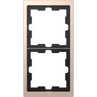 Schneider Electric MTN4020-6551 MERTEN D-Life РАМКА 2-постовая, ШАМПАНЬ