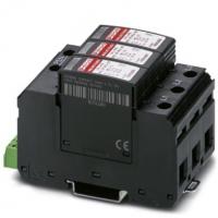 Phoenix contact 1050284 VAL-MS 350 VF-RW/3+0-FM/40 Разрядник для защиты от импульсных перенапряжений, тип 2