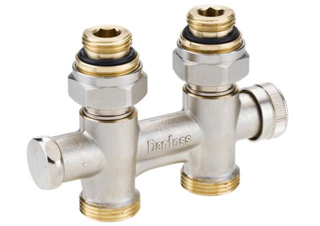 003L0241 Запорно-присоединительный клапан Danfoss RLV-KD 3/4''x3/4'' прямой