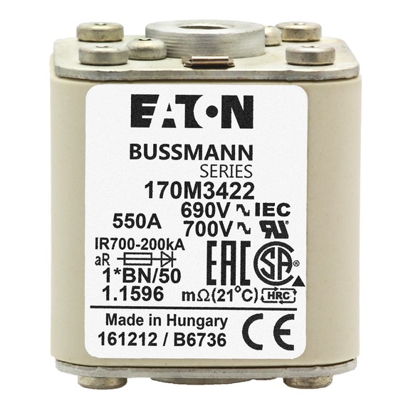 170M3423 Быстрый предохранитель 630A 690V 1*BN/50 AR UC