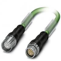 Phoenix contact 1619295 K-17-M23 M9/2,0-E01/M23 F8 Штекерный разъем, пластиковая заливка с обеих сторон
