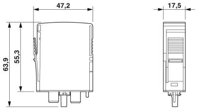 Phoenix contact 2800190 VAL-MS-T1/T2 335/12.5 ST Штекерный модуль для защиты от перенапряжений, тип 1/2