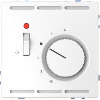 Schneider Electric MTN5760-6035 D-Life ТЕРМОРЕГУЛЯТОР с центр. пл. с выкл.230В, БЕЛ. ЛОТОС, SD