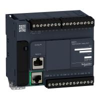 Schneider Electric TM221CE24R КОМПАКТНЫЙ БАЗОВЫЙ БЛОК M221-24IO РЕЛЕ ETHERNET