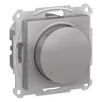 Schneider Electric ATN000336 ATLASDESIGN СВЕТОРЕГУЛЯТОР (диммер) поворотно-нажимной, 630Вт, мех., АЛЮМИНИЙ