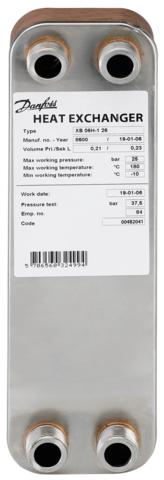 Теплообменник паяный Ридан ХВ12L-1-30 G1