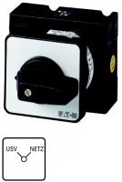 98825 Переключатель, контакты: 4, 32 A, Передняя панель: USV-NETZ, 90 °, с фиксацией, Центральный монтаж (T3-2-15542/EZ)