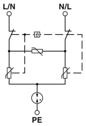 Phoenix contact 2908551 PRT-1S-350/5S Разрядник для защиты от импульсных перенапряжений, тип 2