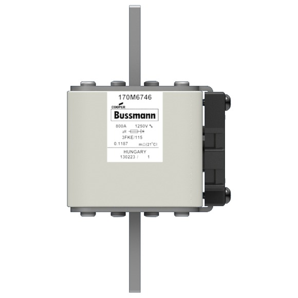 170M6746 Быстрый предохранитель 800A 1250V 3FKE/115 AR CU