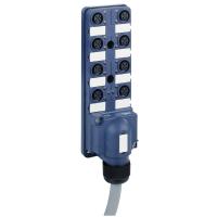 Schneider Electric ABE9C1280L05 КЛЕММ БЛОК ПАССИВ IP67 8 КАНАЛ M12 С КАБ
