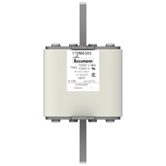 170M6305 Быстрый предохранитель 700A 1250V 3SHT AR CU