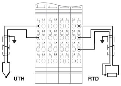 Phoenix contact 2701000 IB IL TEMP 8 UTH/RTD-PAC Функциональные клеммные модули Inline
