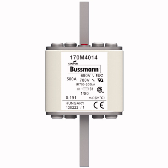 170M4014 Быстрый предохранитель 500A 690V 1/80 AR UC