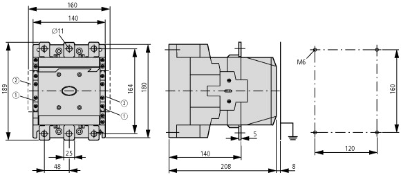 139556 DILM300A/22(RA250) КОНТАКТОР MOELLER / EATON (арт.139556)