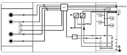 Phoenix contact 2862220 IBS IL 24 BK-LK/45-2MBD-PAC Устройство сопряжения с шиной