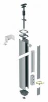 ISM20110 OptiLine 45 Стойка 2-сторонняя распорная 3,50-4,00м анодированное покрытие, Schneider Electric