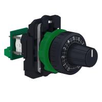 Schneider Electric XB5AD912R4K7 ПОТЕНЦИОМЕТР В СБ., ПЛАСТ.ОСНОВ., 4.7кОм